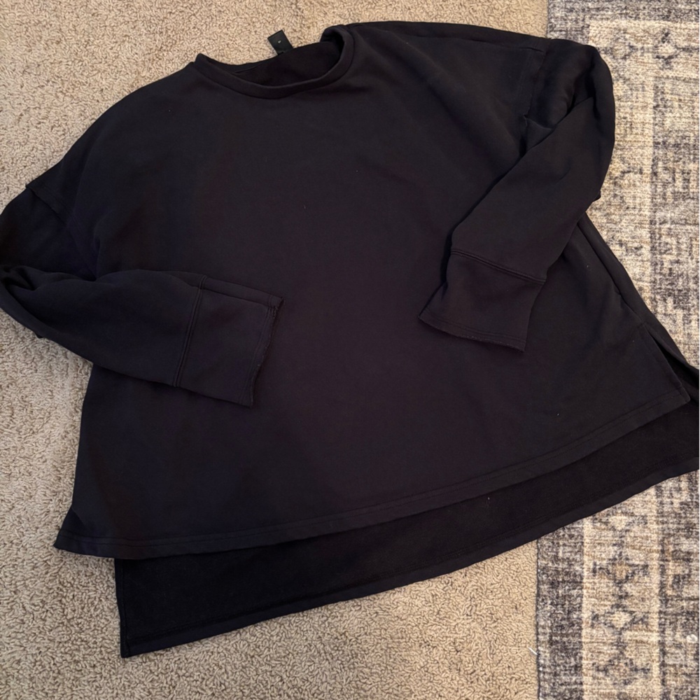 SHEIN Dark Navy Long Sleeve Top